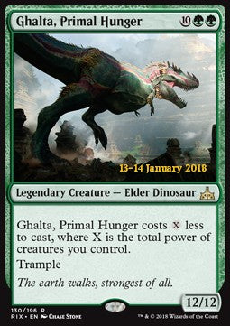 Ghalta, Primal Hunger⁣ - Rivals of Ixalan: Promos⁣ (Rare)⁣ [130]