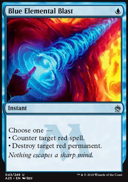 Blue Elemental Blast⁣ - Masters 25⁣ (Uncommon)⁣ [43]