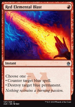 Red Elemental Blast⁣ - Masters 25⁣ (Uncommon)⁣ [147]