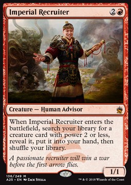 Imperial Recruiter - Masters 25 (Mythic) [A25-136]