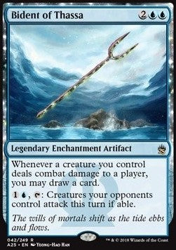 Bident of Thassa⁣ - Masters 25⁣ (Rare)⁣ [42]