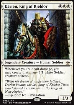 Darien, King of Kjeldor⁣ - Masters 25⁣ (Rare)⁣ [9]