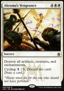 Akroma's Vengeance⁣ - Masters 25⁣ (Rare)⁣ [3]