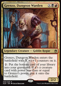 Grenzo, Dungeon Warden⁣ - Masters 25⁣ (Rare)⁣ [205]