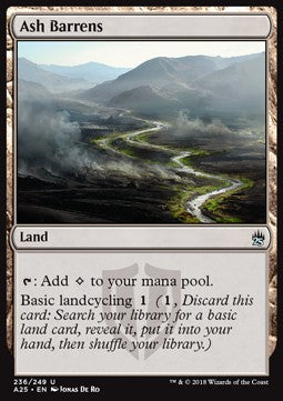 Ash Barrens⁣ - Masters 25⁣ (Uncommon)⁣ [236]