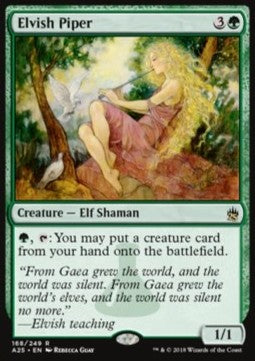 Elvish Piper⁣ - Masters 25⁣ (Rare)⁣ [168]