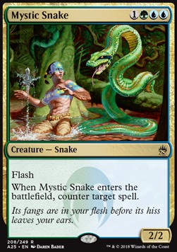 Mystic Snake⁣ - Masters 25⁣ (Rare)⁣ [208]