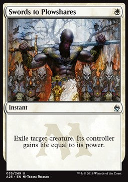 Swords to Plowshares⁣ - Masters 25⁣ (Uncommon)⁣ [35]