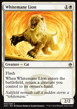 Whitemane Lion⁣ - Masters 25⁣ (Common)⁣ [39]