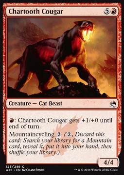 Chartooth Cougar⁣ - Masters 25⁣ (Common)⁣ [125]