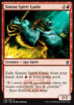 Simian Spirit Guide⁣ - Masters 25⁣ (Uncommon)⁣ [148]