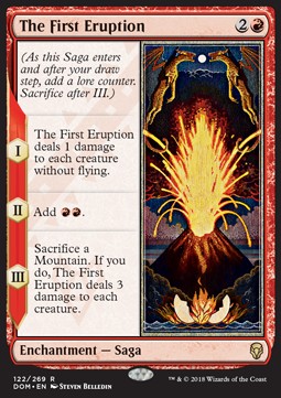 The First Eruption⁣ - Dominaria⁣ (Rare)⁣ [122]