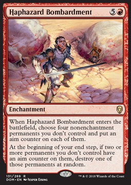 Haphazard Bombardment⁣ - Dominaria⁣ (Rare)⁣ [131]