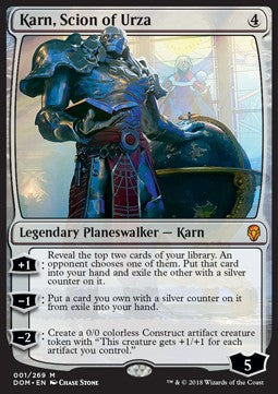 Karn, Scion of Urza⁣ - Dominaria⁣ (Mythic)⁣ [1]