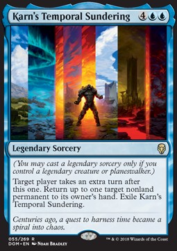 Karn's Temporal Sundering⁣ - Dominaria⁣ (Rare)⁣ [55]
