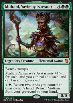 Multani, Yavimaya's Avatar⁣ - Dominaria⁣ (Mythic)⁣ [174]
