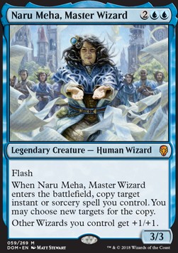 Naru Meha, Master Wizard⁣ - Dominaria⁣ (Mythic)⁣ [59]