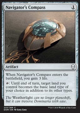 Navigator's Compass⁣ - Dominaria⁣ (Common)⁣ [225]