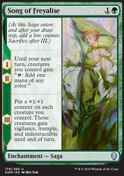 Song of Freyalise⁣ - Dominaria⁣ (Uncommon)⁣ [179]