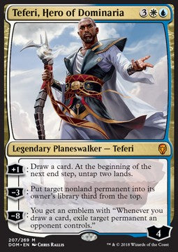 Teferi, Hero of Dominaria⁣ - Dominaria⁣ (Mythic)⁣ [207]