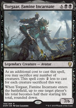 Torgaar, Famine Incarnate⁣ - Dominaria⁣ (Rare)⁣ [108]