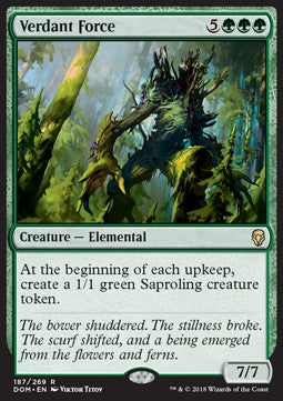 Verdant Force⁣ - Dominaria⁣ (Rare)⁣ [187]