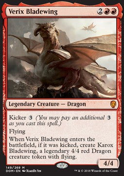 Verix Bladewing⁣ - Dominaria⁣ (Mythic)⁣ [149]
