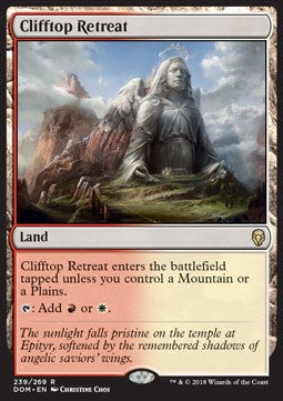 Clifftop Retreat⁣ - Dominaria⁣ (Rare)⁣ [239]