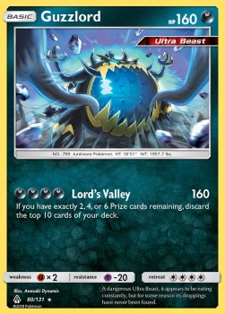 Guzzlord⁣ - Forbidden Light⁣ (Holo Rare)⁣ [80]
