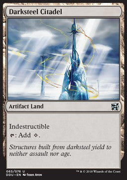 Darksteel Citadel⁣ - Duel Decks: Elves vs. Inventors⁣ (Uncommon)⁣ [65]