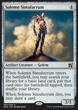 Solemn Simulacrum⁣ - Duel Decks: Elves vs. Inventors⁣ (Rare)⁣ [62]