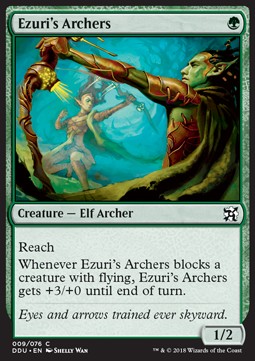 Ezuri's Archers⁣ - Duel Decks: Elves vs. Inventors⁣ (Common)⁣ [9]