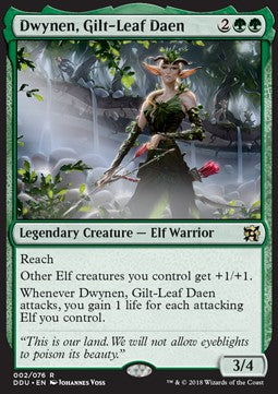 Dwynen, Gilt-Leaf Daen⁣ - Duel Decks: Elves vs. Inventors⁣ (Rare)⁣ [2]