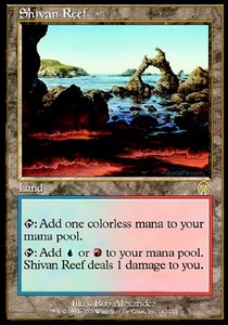 Shivan Reef⁣ - Apocalypse⁣ (Rare)⁣ [142]
