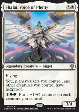 Shalai, Voice of Plenty⁣ - Dominaria⁣ (Rare)⁣ [35]