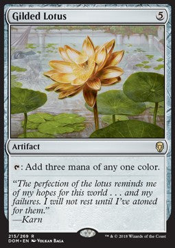 Gilded Lotus⁣ - Dominaria⁣ (Rare)⁣ [215]