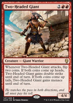 Two-Headed Giant⁣ - Dominaria⁣ (Rare)⁣ [147]