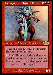 Tahngarth, Talruum Hero (V.2)⁣ - Planeshift⁣ (Rare)⁣ [74]