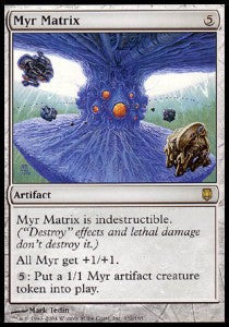 Myr Matrix⁣ - Darksteel⁣ (Rare)⁣ [132]
