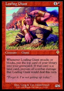 Loafing Giant⁣ - Invasion⁣ (Rare)⁣ [153]