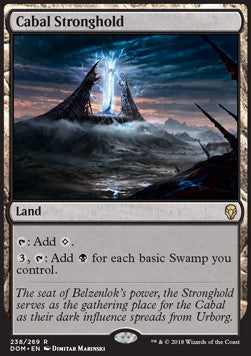 Cabal Stronghold⁣ - Dominaria⁣ (Rare)⁣ [238]