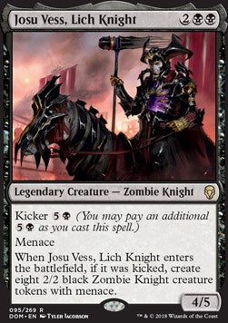 Josu Vess, Lich Knight⁣ - Dominaria⁣ (Rare)⁣ [95]