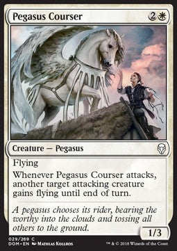 Pegasus Courser⁣ - Dominaria⁣ (Common)⁣ [29]