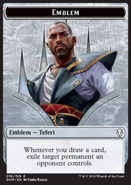Teferi, Hero of Dominaria Emblem⁣ - Dominaria⁣ (Token)⁣ [T16]