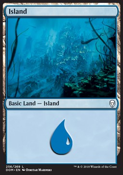 Island (V.3)⁣ - Dominaria⁣ (Land)⁣ [256]