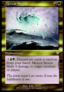 Meteor Storm⁣ - Invasion⁣ (Rare)⁣ [256]