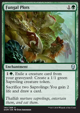 Fungal Plots⁣ - Dominaria⁣ (Uncommon)⁣ [160]