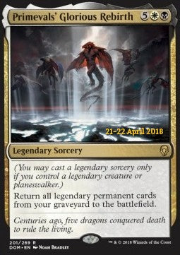Primevals' Glorious Rebirth⁣ - Dominaria: Promos⁣ (Rare)⁣ [201]