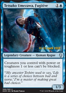 Tetsuko Umezawa, Fugitive⁣ - Dominaria: Promos⁣ (Uncommon)⁣ [69]