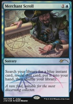 Merchant Scroll⁣ - Judge Rewards Promos⁣ (Rare)